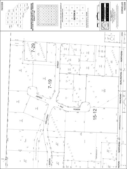 495 NE Holladay St, Cornelius, OR to rent - Plat Map - Image 2 of 13