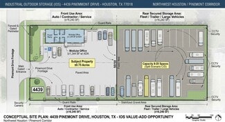 More details for 4439 Pinemont Dr, Houston, TX - Land to Rent