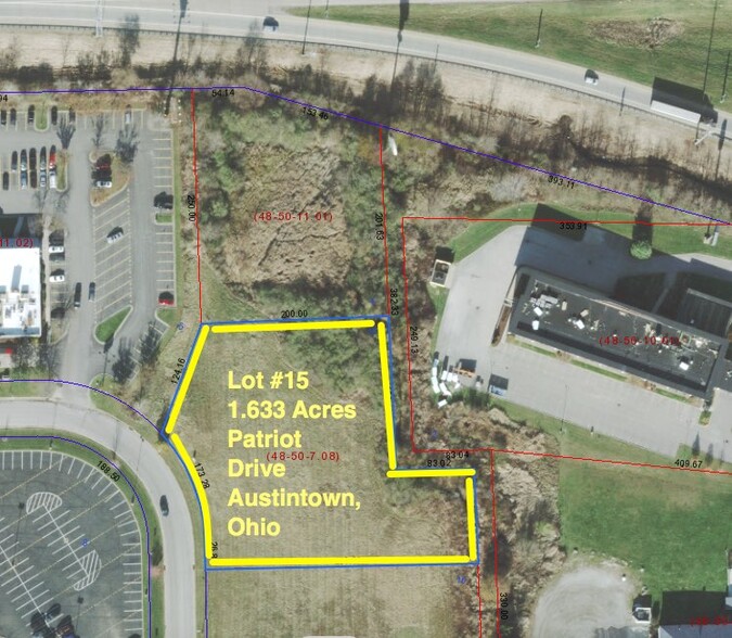 Lot #15 Patriot Blvd., Austintown, OH for sale - Aerial - Image 1 of 3