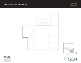 311 N Market St, Dallas, TX for rent Floor Plan- Image 1 of 1