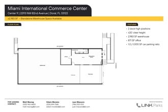 7950-7966 NW 14th St, Miami, FL to rent Site Plan- Image 1 of 19