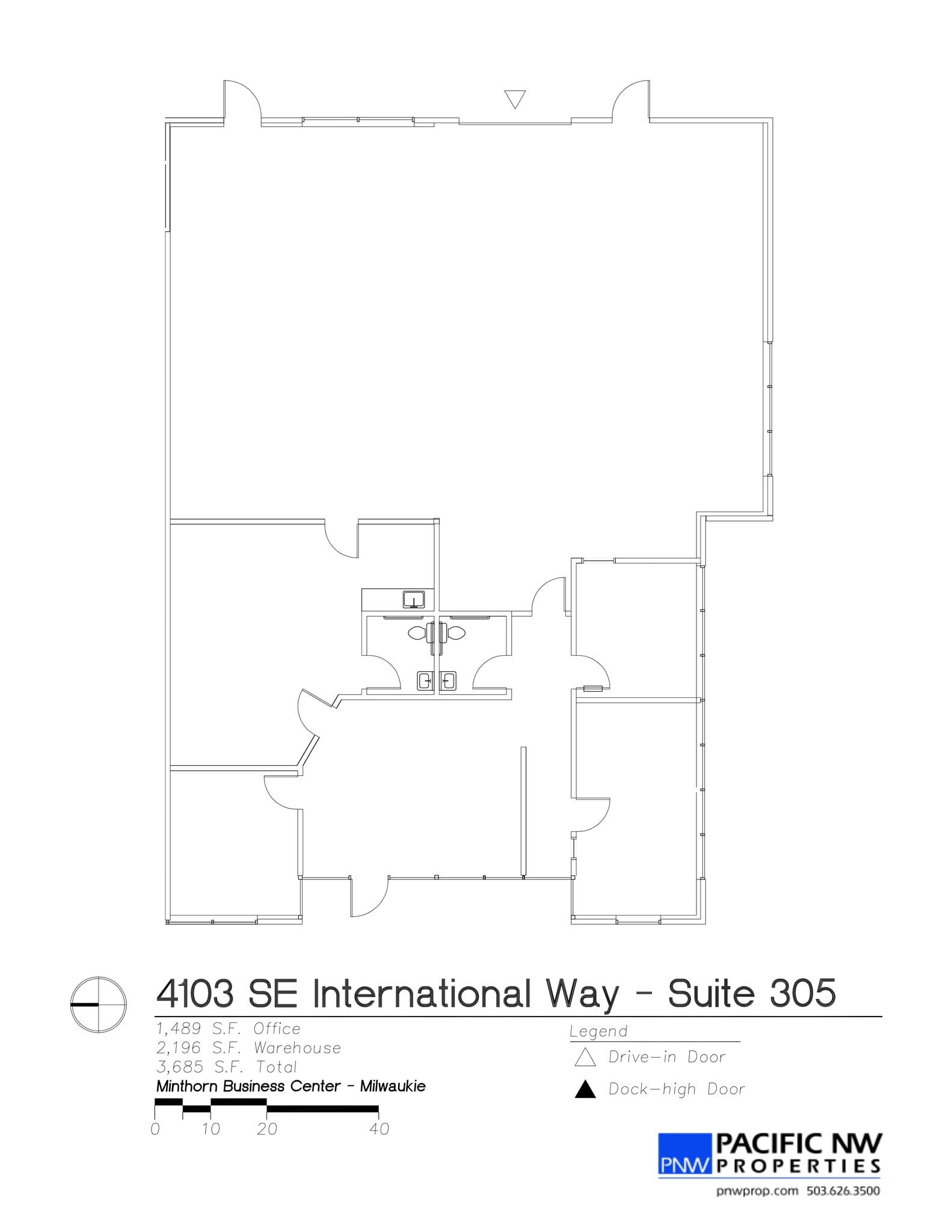 4103 SE International Way, Milwaukie, OR to rent Site Plan- Image 1 of 1