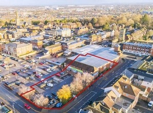 Barnfield Rd, Swindon, WIL - Aerial map view