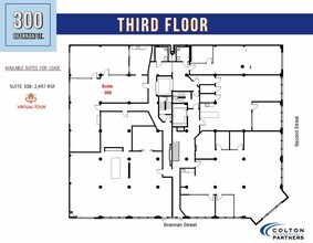 300 Brannan St, San Francisco, CA for rent Floor Plan- Image 1 of 1