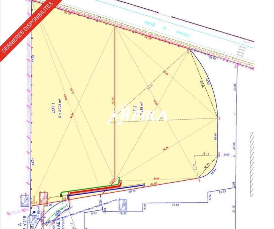Land in Auterive for sale Site Plan- Image 1 of 5