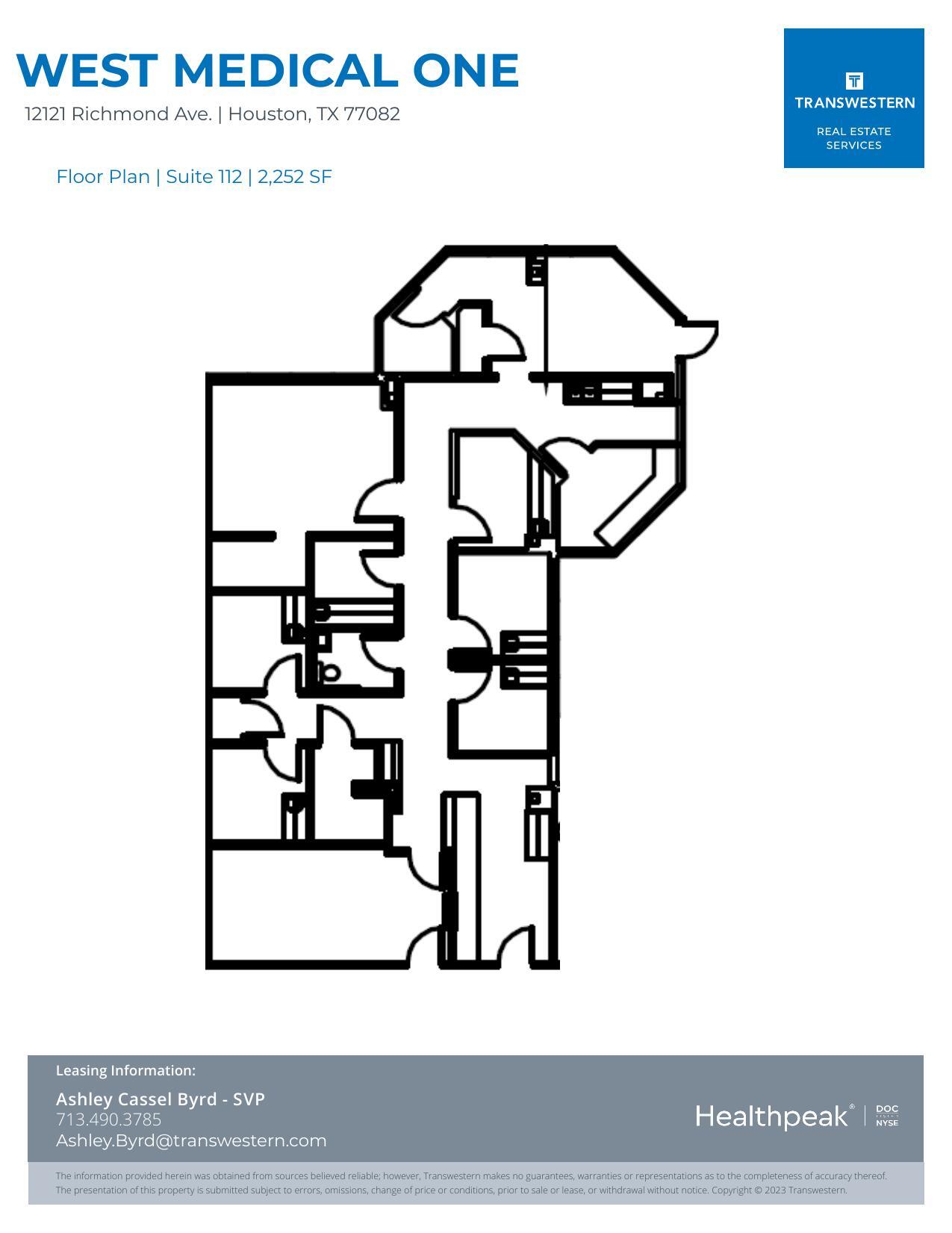 12121 Richmond Ave, Houston, TX to rent Floor Plan- Image 1 of 1