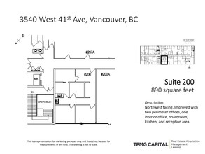 3522-3560 41st Av W, Vancouver, BC for rent Site Plan- Image 1 of 3