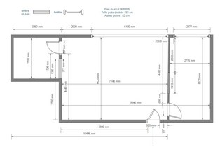Office in Ris-Orangis to rent Floor Plan- Image 2 of 2