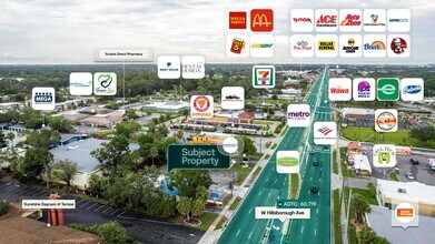 8327 W Hillsborough Ave, Tampa, FL - AERIAL  map view