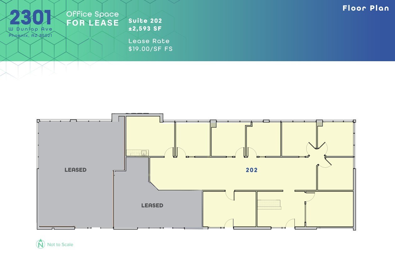 2301 W Dunlap Ave, Phoenix, AZ to rent Floor Plan- Image 1 of 1