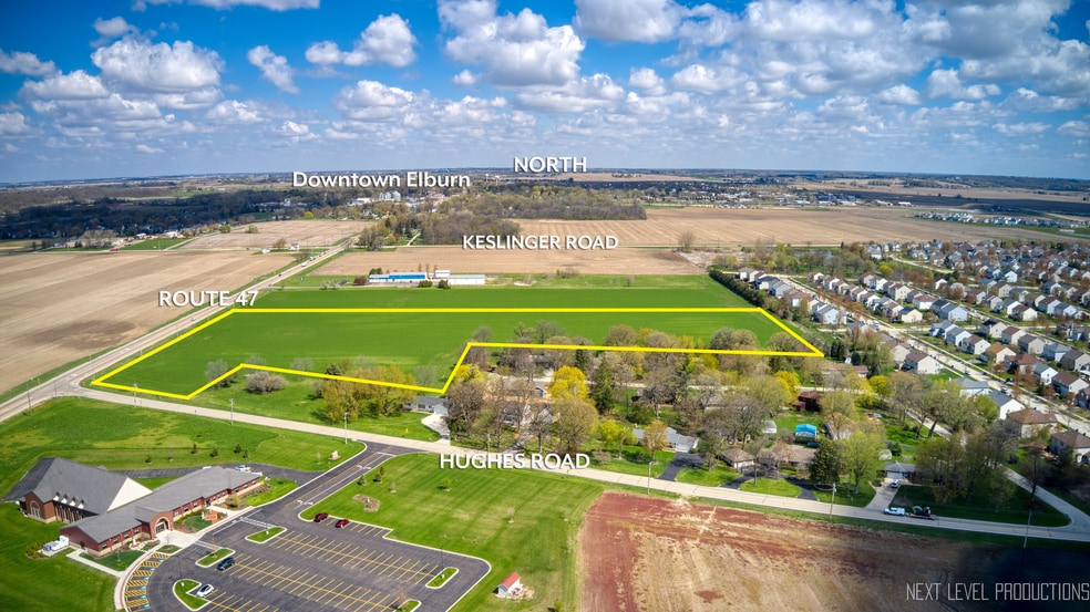 NEC SR#47 & Hughes Road, Elburn, IL for sale - Building Photo - Image 1 of 10