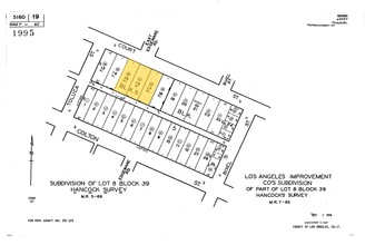 1272-1276 W Court St, Los Angeles, CA for sale Plat Map- Image 1 of 1