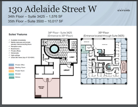 130 Adelaide St W, Toronto, ON for rent Floor Plan- Image 1 of 1