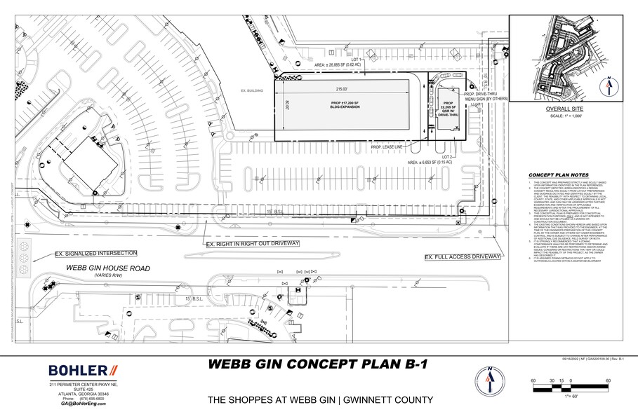 1417 Webb Gin House Rd, Lawrenceville, GA for rent - Site Plan - Image 2 of 3