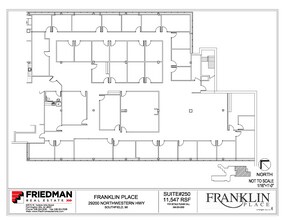 29200 Northwestern Hwy, Southfield, MI to rent Floor Plan- Image 1 of 2