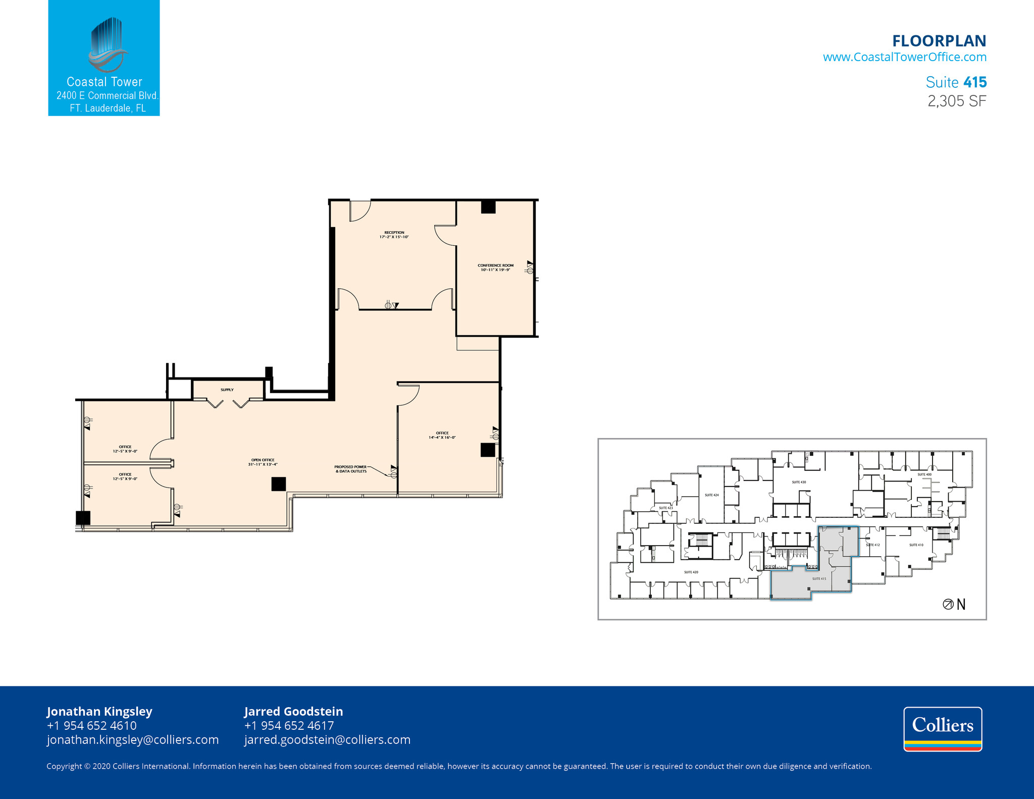 2400 E Commercial Blvd, Fort Lauderdale, FL for rent Floor Plan- Image 1 of 1