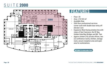 1111 Broadway, Oakland, CA for rent Floor Plan- Image 1 of 1