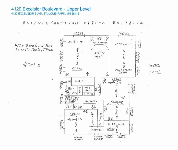 4120 Excelsior Blvd, Saint Louis Park, MN for sale - Floor Plan - Image 2 of 9