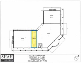 7320 Highway 90A, Sugar Land, TX for rent Floor Plan- Image 2 of 3