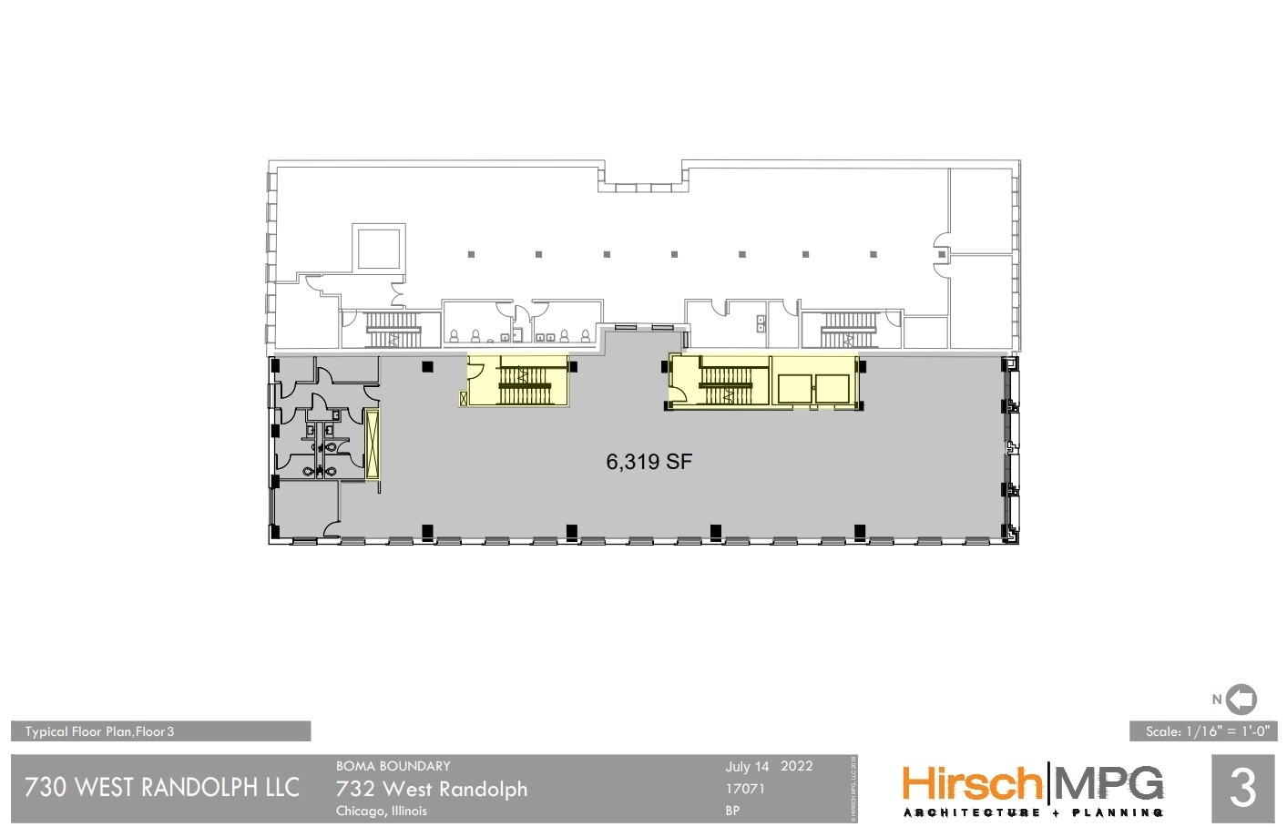 732 W Randolph St, Chicago, IL to rent Floor Plan- Image 1 of 2