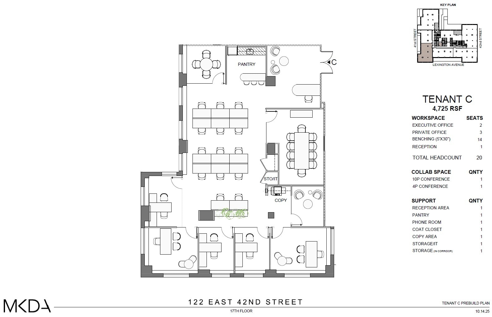 122 E 42nd St, New York, NY to rent Floor Plan- Image 1 of 4