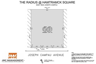 9638-9644 Joseph Campau St, Hamtramck, MI for rent Site Plan- Image 1 of 3