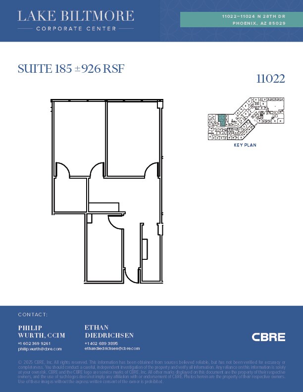 11022-11024 N 28th Dr, Phoenix, AZ to rent Floor Plan- Image 1 of 1