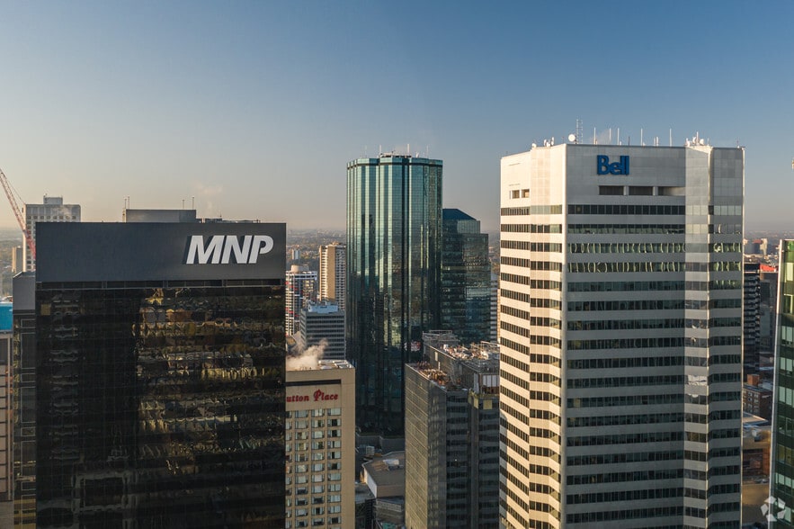 10180 101 St NW, Edmonton, AB to rent - Aerial - Image 2 of 3