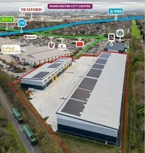 Trafford Gate, Manchester, GTM - Aerial  map view