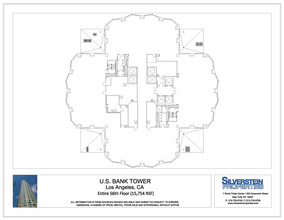 633 W 5th St, Los Angeles, CA for rent Floor Plan- Image 1 of 1