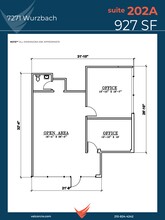 7271 Wurzbach Rd, San Antonio, TX for rent Site Plan- Image 1 of 1