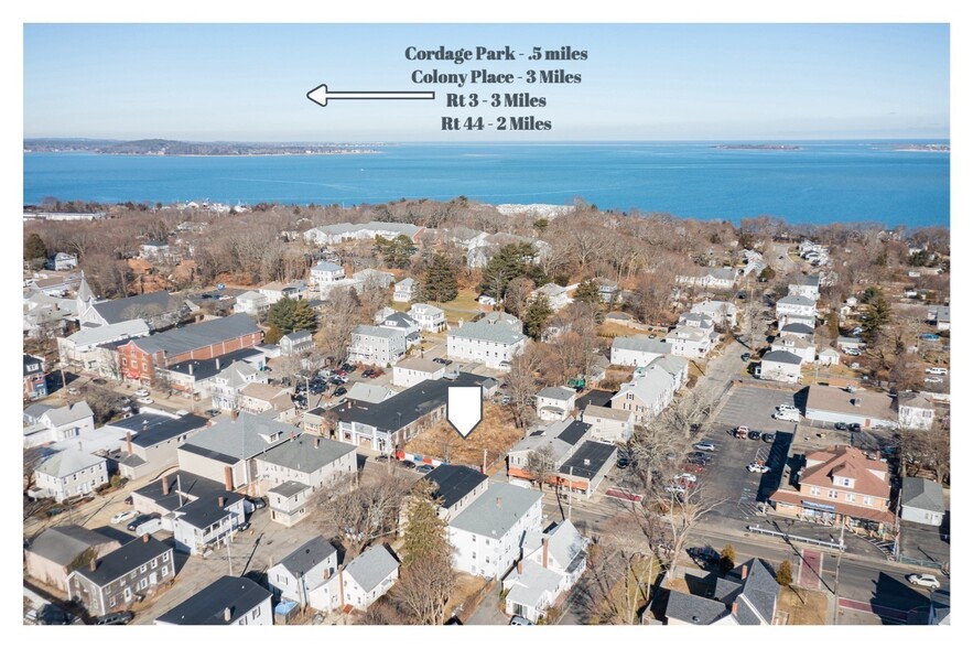 291 Court St, Plymouth, MA for sale - Aerial - Image 2 of 6