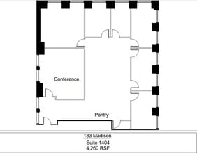 183 Madison Ave, New York, NY to rent Floor Plan- Image 1 of 1