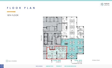 1700 N Moore St, Arlington, VA for rent Floor Plan- Image 1 of 1