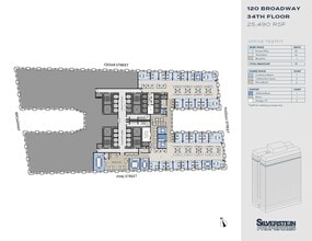 120 Broadway, New York, NY to rent Floor Plan- Image 2 of 3