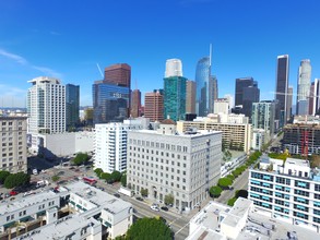 605 W Olympic Blvd, Los Angeles, CA - aerial  map view