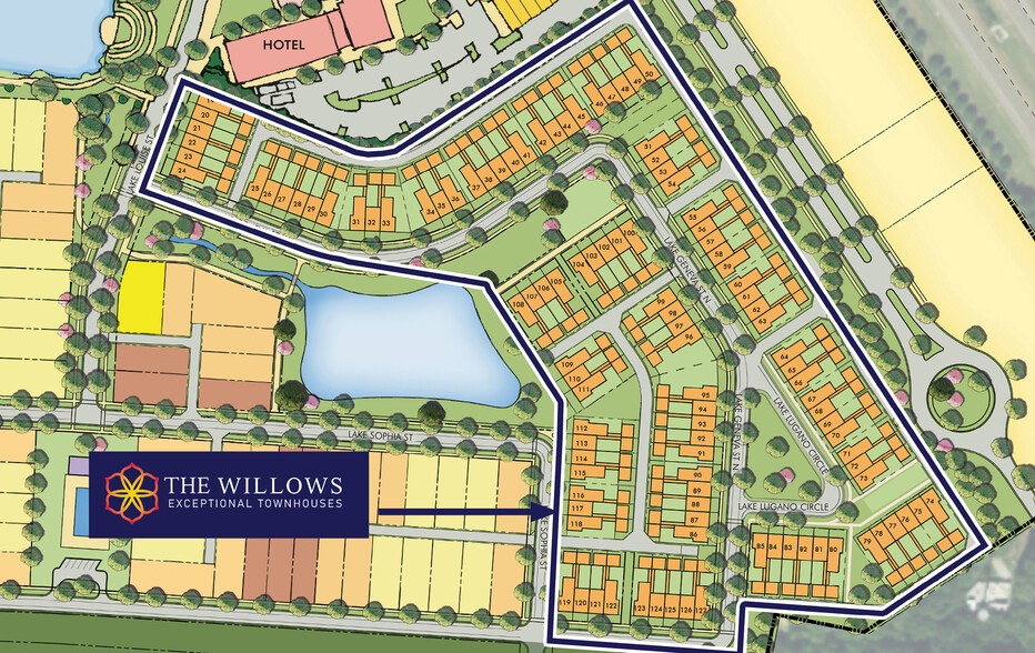 Lake District Dr. W. & Monroe Rd., Lakeland, TN for sale - Site Plan - Image 1 of 2