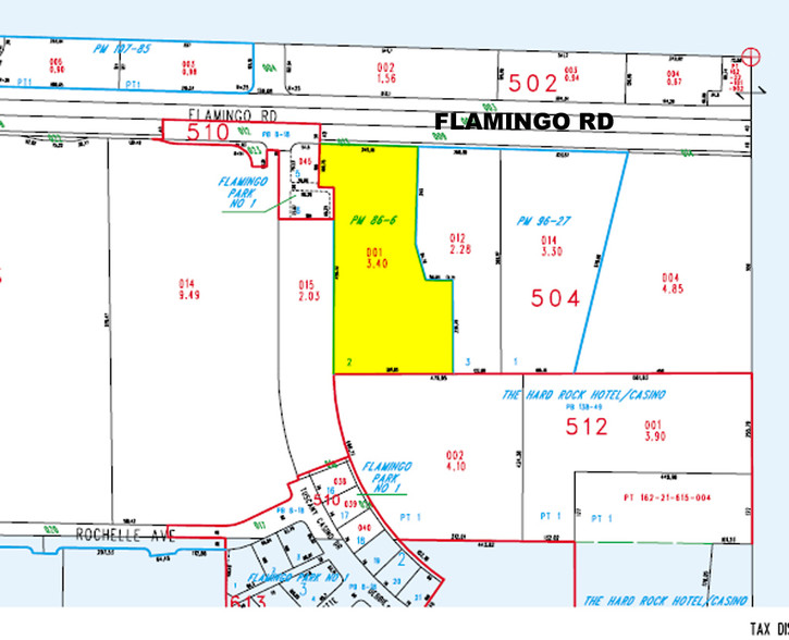 325 E Flamingo Rd, Las Vegas, NV for sale - Plat Map - Image 1 of 1