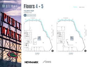 101 Stewart St, Seattle, WA for rent Floor Plan- Image 1 of 1