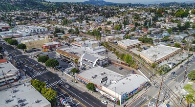 6029-6039 N Figueroa St, Los Angeles, CA - aerial  map view