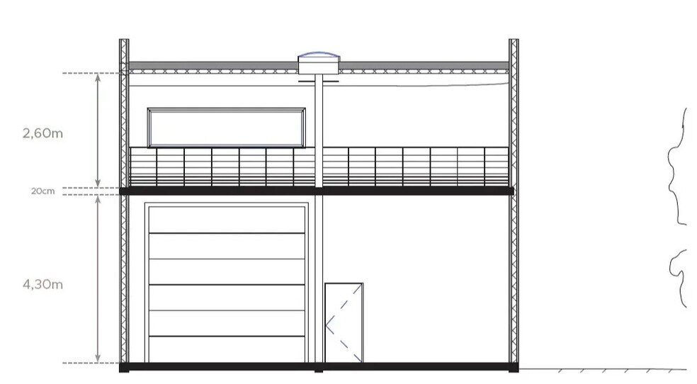 215 Rue Louis Delage, Perpignan to rent - Floor Plan - Image 2 of 3