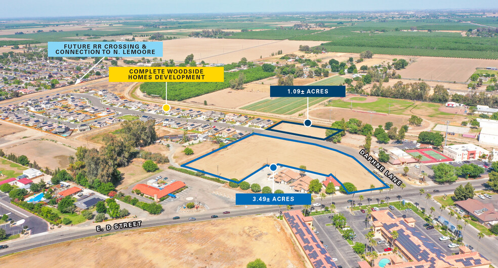 NWC of Bush Street and Daphne Lane, Lemoore, CA for sale - Building Photo - Image 2 of 2