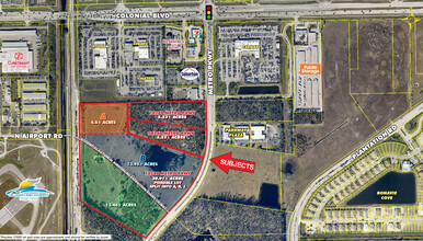 Prime Development Sites on Metro Pkwy portfolio of 3 properties for sale on LoopNet.co.uk Aerial- Image 1 of 3