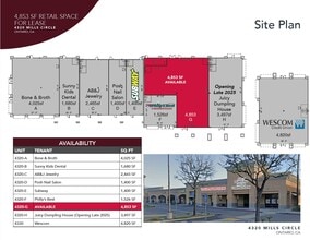 4310-4350 Mills Cir, Ontario, CA to rent Floor Plan- Image 2 of 2
