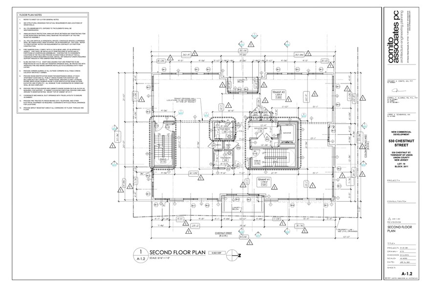 530 Chestnut St, Union, NJ for rent - Floor Plan - Image 2 of 4