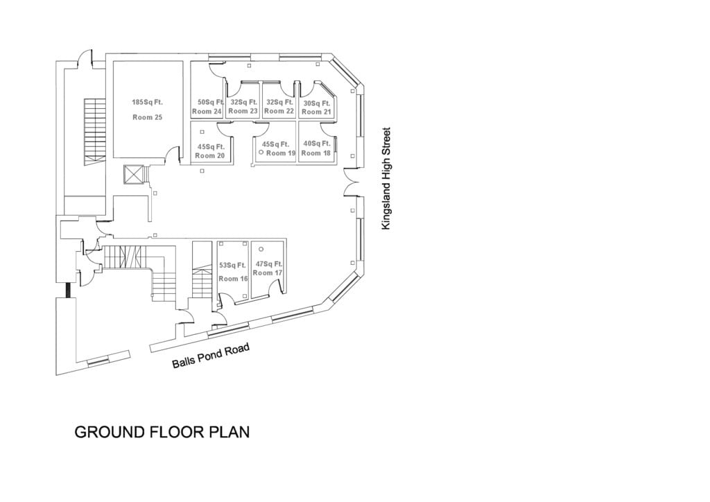 1 Kingsland High St, London to rent Floor Plan- Image 1 of 31