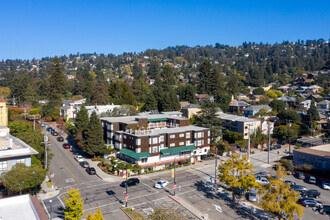 1385 Shattuck Ave, Berkeley, CA - aerial  map view