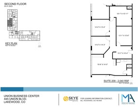 445 Union Blvd, Lakewood, CO for rent Site Plan- Image 1 of 1