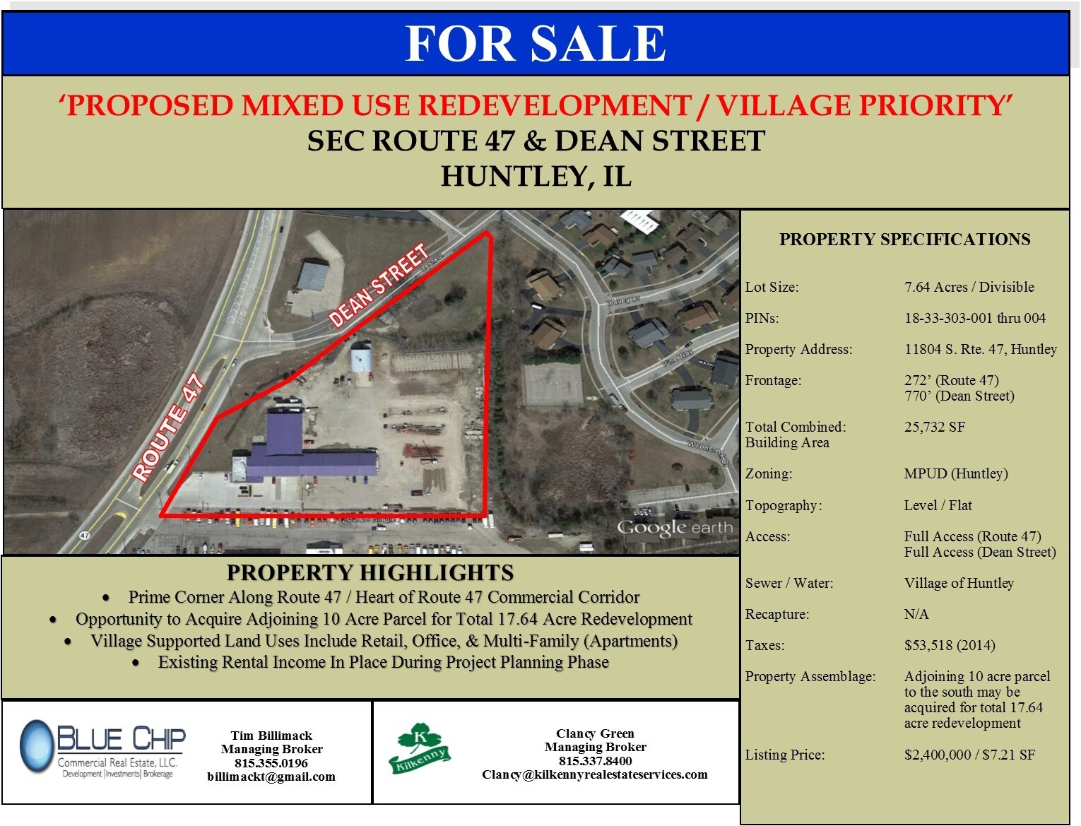 11804 S Route 47, Huntley, IL for sale Primary Photo- Image 1 of 1