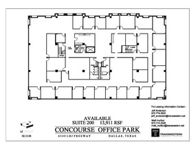 6350 LBJ Fwy, Dallas, TX for rent Floor Plan- Image 1 of 1